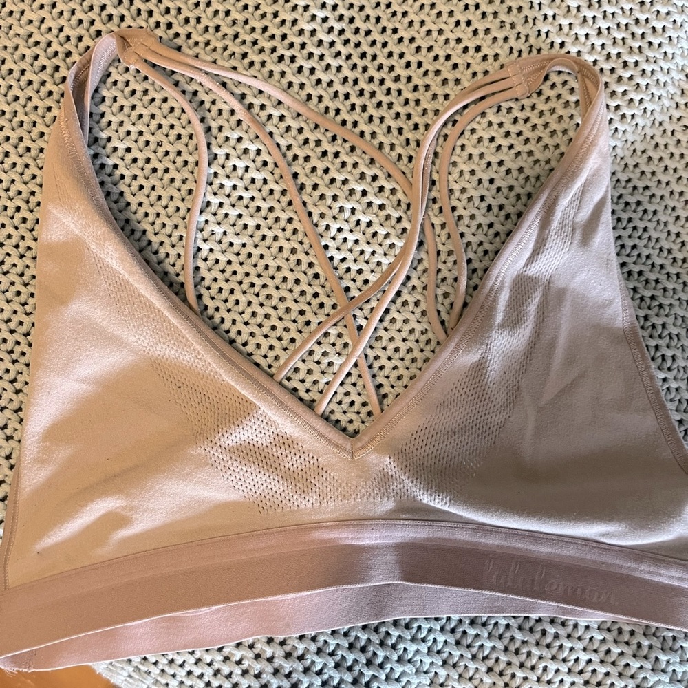 Lavender lululemon bralette 4